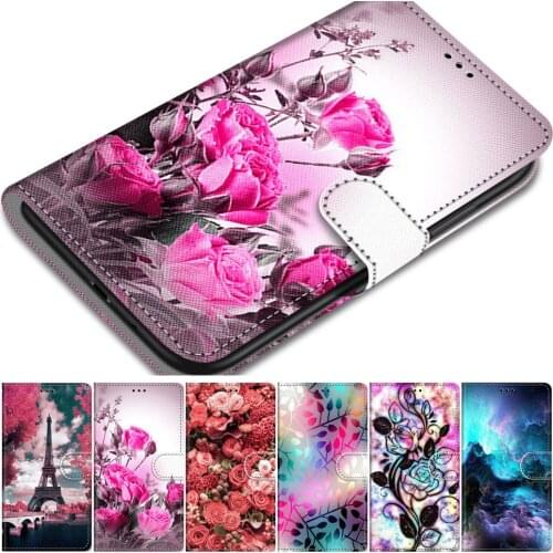 Floral Fashion Wallet For Nokia 2.2 4.2 6.2 7.2 Flip Cases For Nokia 2.3 5.3 Capa 3.1 5.1 6.1 C1 C2 X5 Painted Phone Cover E08F