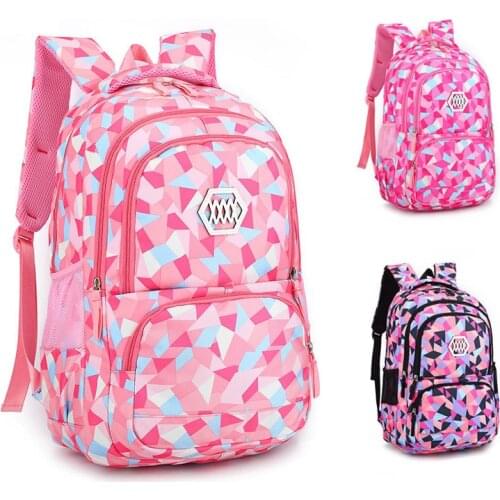 ZIRANYU New Kids Backpack School Bag for Teenage Girls Zipper Big Capacity School Backpack Waterproof School Supplies for Girls