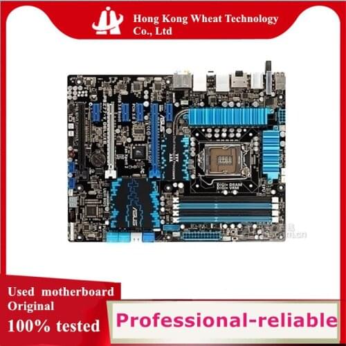 For ASUS P8Z77-V DELUXE Motherboard Socket LGA 1155 DDR3 SATA3 For Intel Z77 Original Desktop Used Mainboard