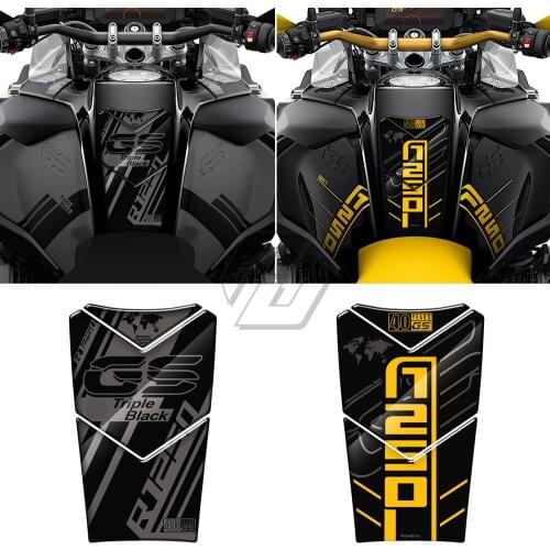 For BMW R1250GS Adventure Triple Black 2020 2021 Motorcycle Gas Tank Pad Protection Decals