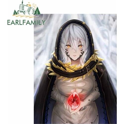 EARLFAMILY 13cm x 9.8cm for NieR Car Stickers and Decals Fashion Bumper Waterproof Decoration Window Anime Graffiti Sticker