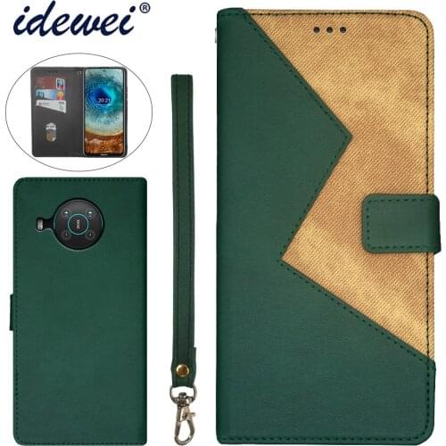 Applicable to Nokia X10 mobile phone case fold bracket function protection leather case phone case funda capa co