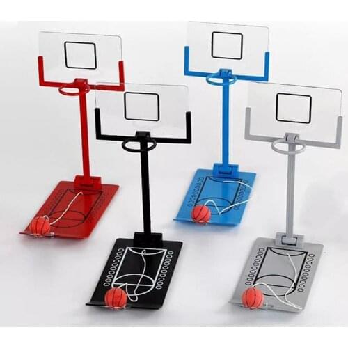 Table Basketball Easy to Install Reduce Pressure Plastic Decompression Mini Basketball Sport Table Games Toy Board Game for Kids