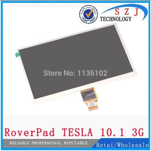 New 10.1" inch for RoverPad TESLA 10.1 3G Tablet PC TFT LCD display Screen Matrix Replacement Panel Parts Free Shipping