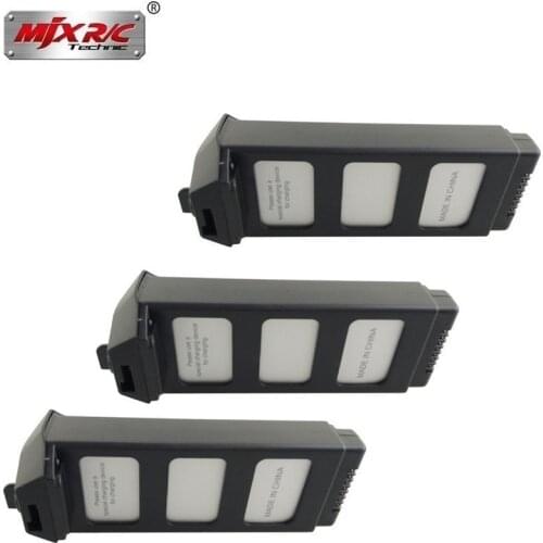 Original 7.4V LiPo Battery For MJX R/C Bugs 5W B5W RC Quadcopter Spare Parts 7.4v 1800mAH 25c Drone Battery For JJRC X5 Pro 3pcs