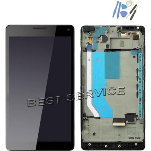 Original 5.7" lcd For Nokia Lumia 950Xl LCD Display Touch Screen Digitizer Assembly With Frame For Lumia 950 XL RM-1116 LCD