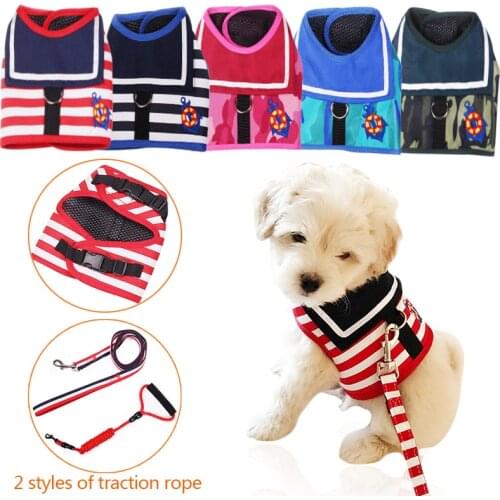 Dog Collars Harness Pet Leads Vest Harnesses Type Dog Leash Pet Leash for Dogs Rope Pets Chain Chest Strap Pet Accessories 20