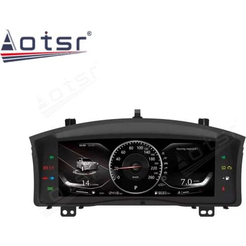 12.3 inch Car LCD Dashboard For Lexus LX570 2007 - 2015 Car LCD Instrument Panel Modified Multifunctional Android Radio player