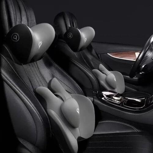 Car Seat Headrest Pillow Auto Memory Foam Car Neck Pillow Seat Head Support Lumbar Support For Office Chair Cushion For Car Auto