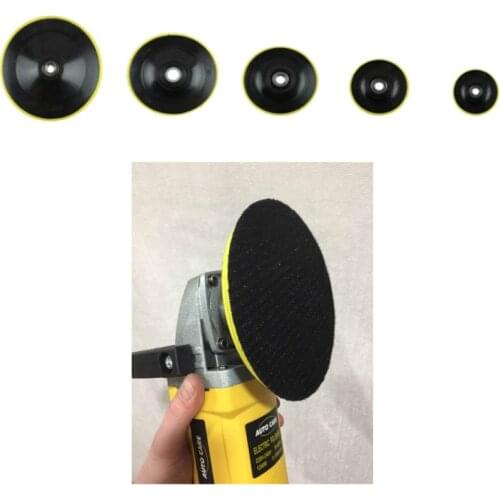 1pcs 3/4/5/6/7inch Polishing Buffing Waxing Pad Accessories Polishing Pad Polishing Plate M14 Connector Drill Car Polisher