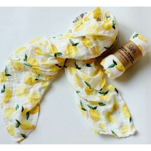 Drop Shipping Muslin 100% Cotton Baby Swaddle Newborn Receiving Blanket Infant Wrap Sleepsack Stroller Cover Blanket Play Mat