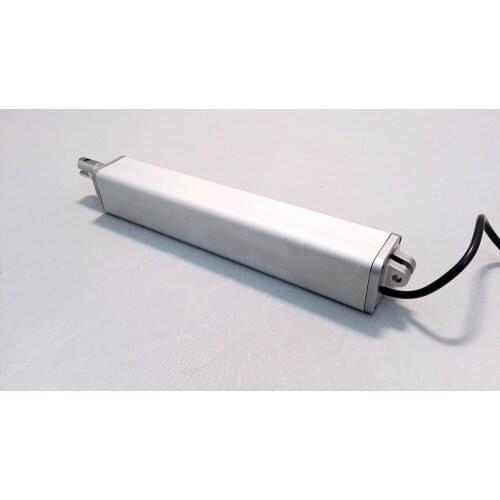 SOViK 150mm 6 inch Stroke Electric Linear Actuator 12V 24V DC Speed 15mm/s Heavy Duty 700N Max Lift Include Mounting brackets