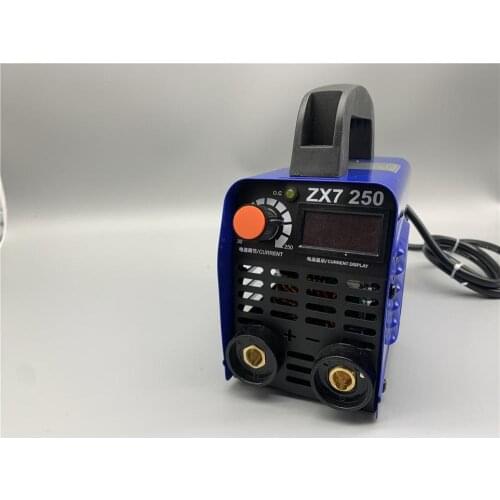 250A 220v LED Display Welding Machine Compact Mini MMA Welder Inverter Welding Semiautomatic Dc Welding Machine ARC Welding