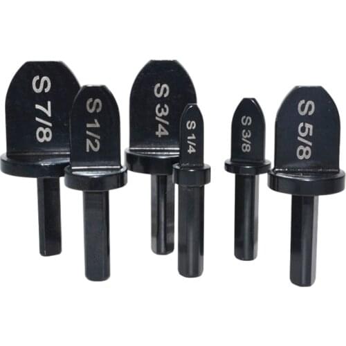 6pcs Imperial Tube Pipe Expander Support for Air Conditioner Conditioning Swaging Tool 7/8 3/4 5/8 1/2 3/8 1/4 Inch