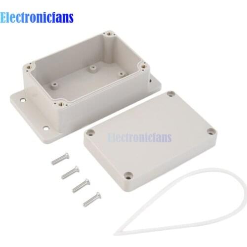Waterproof 100 x 68 x 50mm Plastic Electronic Project Box Enclosure Case