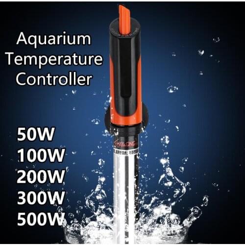 Explosion Proof Aquarium Heater Submersible Stainless Steel Fish Tank Heating Rod Control Temperature Power Saving Adjustable