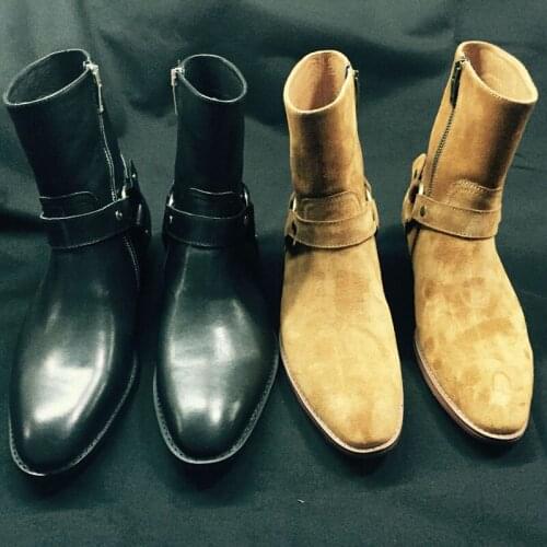 Yue Jabon Men's Motorcycle Boots