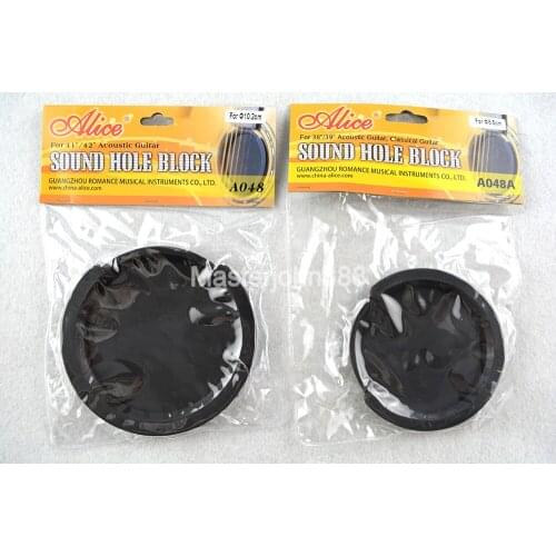 Alice Screeching Halt Sound Hole Cover Block Plug For 41''/42'' Acoustic Guitar 38/39" Classical Guitar