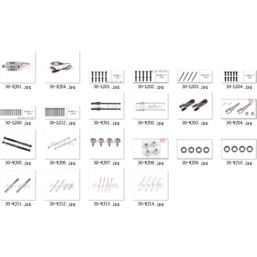 JYRC 9130 XLH 1/16 RC Car all Spare Parts 30-SJ01~30-ZJ05 motor car shell arm tire bumper Steering cup servo Differential etc. s