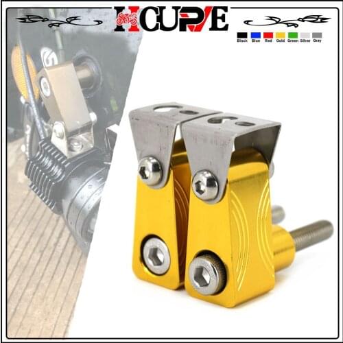 Motorcycle Lower Fork Spotlight Holder Lights lamp Mounting bracket For YAMAHA FZ1 FZ1N FZ1S FZ6 FZ6S FZ6N FZ8 FZ8N XJ6 XJR1300