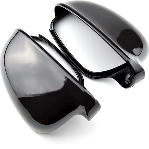Wing Side Mirror Cover Rearview Mirror Cap Housing Fit For VW Golf MK5 GTI, Jetta 5,Passat B6 B5.5 Car Accessories