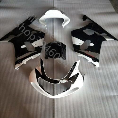 Hot sales Fairing kit for SUZUKI 2001-2003 GSXR600 GSXR750 K1 K2 black white motorcycle fairing GSXR 600 750 01-03