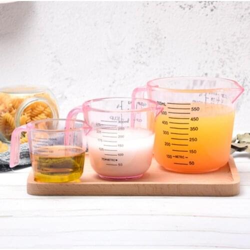 150/300/600ml Beaker Measuring Cup For Baking Handle Water Milk Egg Scale Measuring Cup Mug Measurement Tool Baking Tools