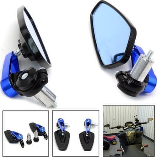 Motorcycle Rear View Handle Bar End Side Rearview Mirrors For SUZUKI GSXR 750 600 1000 K1 K2 K3 K4 K5 K6 K7 K8 K9 K10 K11 K12