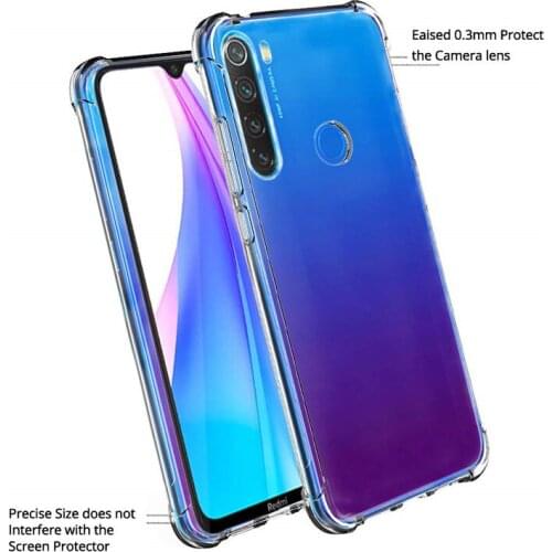 TPU Soft Silicone Thicken Armor Airbag Phone Case For xiaomi Redmi Note 5 Pro Plus 5A 4A Prime 4 4X Shockproof Transparent Case