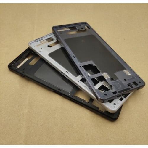 Original For Sony Xperia 1 II / X1 ii Mark 2 LCD Supporting Middle Frame Chassis Bezel Bracket Panel Metal Plate