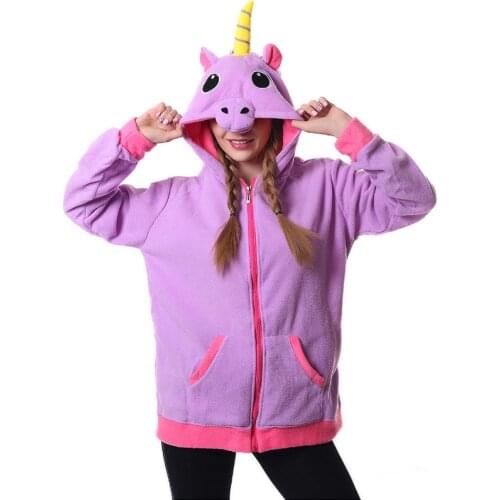 Cute cartoon onesie Sleepwear Pajamas Adult Onesie Animal Hot New Unicorn Hoodie Sweatshirt Anime Cartoon Jacket Long Sleeve