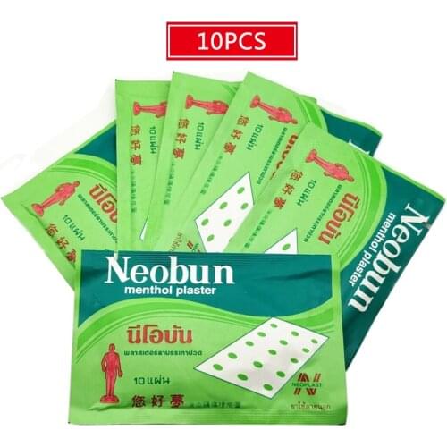 10pcs Pain Back Pain Joint Pain Arthritis Neck Pain Patches Relaxing Massage Thailand neobun Medical Plasters