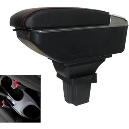 For Chevrolet Onix armrest box central Store content box with cup holder ashtray USB Onix Activ cobalt armrests box