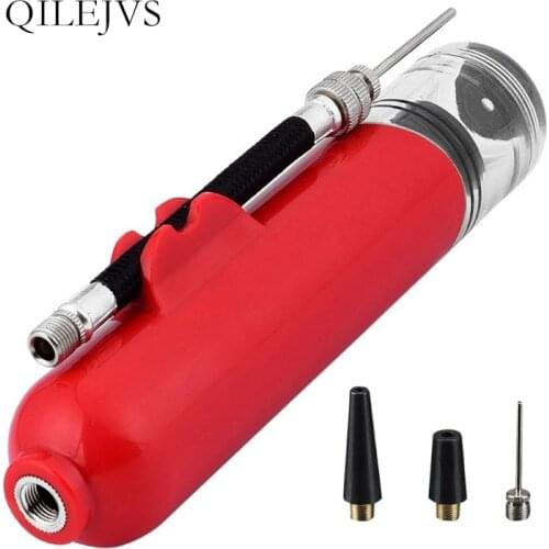 Portable Mini Ball Pump Basketball Football Volleyball Inflator Pump Inflatable Needle Nozzle Accessories Bicycle Supplies