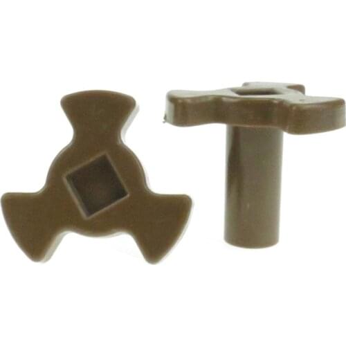 2pcs Universal Microwave Oven Clutch Glass Turntable Coupler Spare Parts Drive Coupling Cog Tools Microwave Accessories Model 3