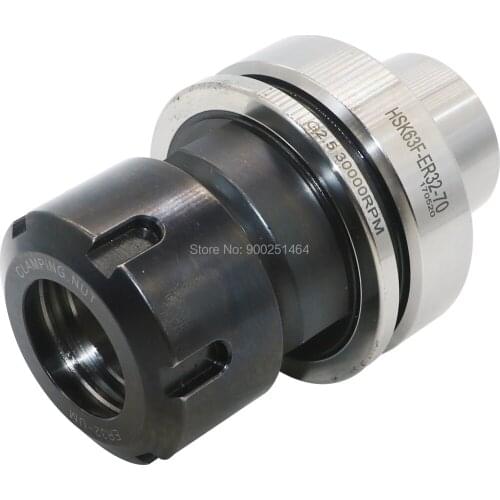 Woodworking high-speed tool post Carving machine Five-axis machine HSK 63F ER32 70L 100L Dynamic balance G2.5 30000 RAM