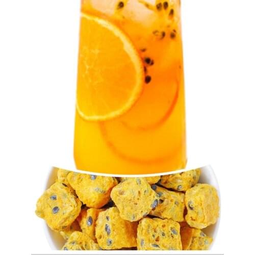 Freeze-dry Passion Fruit Slices Cube