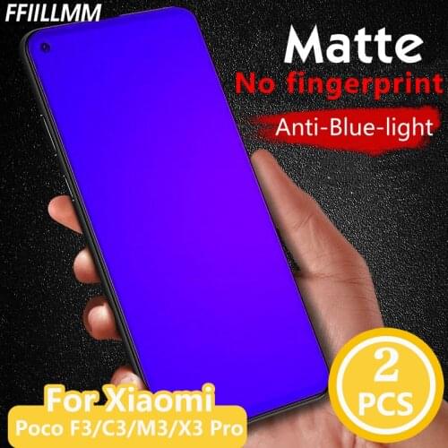 2Pcs/lot Anti blue Light Tempered Glass For Realme 7 8 Pro Screen Protectors For Realme 7 8 5G 7i GT Neo X7 Pro Protective Film