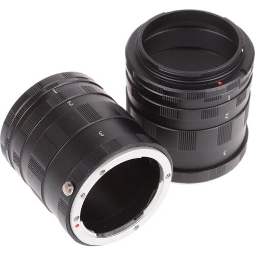 1PC Auto Focus AF Macro Extension Tube Ring Lens Adapter for Canon EOS Camera for Nikon AI Accessories