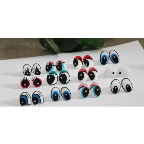 240pcs/lot mix styles cartoon plastic safety toy eyes & washer for diy plush doll---12 styles option