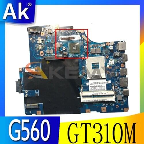 Akemy NIWE2 LA-5752P Motherboard For Lenovo G560 Z560 Laptop Motherboard PGA989 HM55 GT310M DDR3 100% Test Work