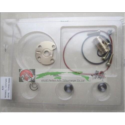 Free Ship Turbo Repair Kit rebuild GT1749V 724930 724930-5008S 724930-5009S 724930-0009 For AUDI A3 VW GOLF Touran BKD AZV 2.0L