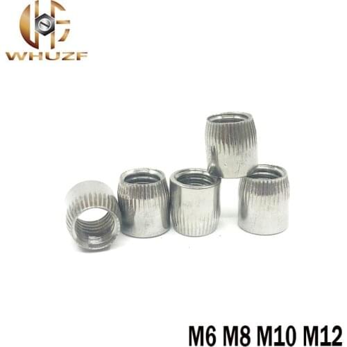 Free shipping M6 M8 M10 M12 Female Thread Stainless Steel Conical Cap Tapered Cone Nut
