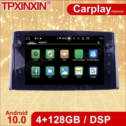 Wireless Carplay 2 Din Car Android10 Stereo Receiver For Toyota RAV4 RAV 4 2019 GPS Radio Audio Recorder Head Unit Player Screen