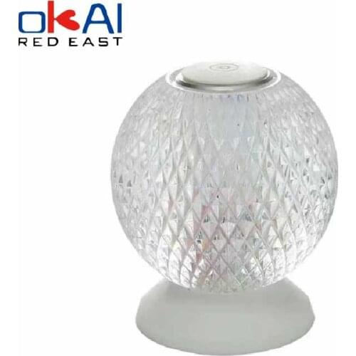 Crystal Table Lamp Diamond Acrylic LED Table Lamp USB Charging Touch Night Light Device Home Decoration Gift Bedroom