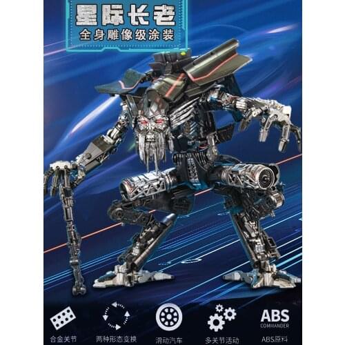 AOYI Transformation Toys Action Figures LS15 Jetfire Skyfire Star Elders Commander Oversize 33cm Model Robots Toys For Boys Gift