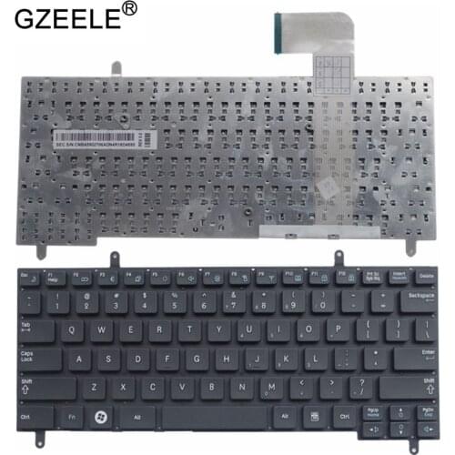 GZEELE US laptop Keyboard for SAMSUNG N210 N220 N220P N315 N260 N230 black