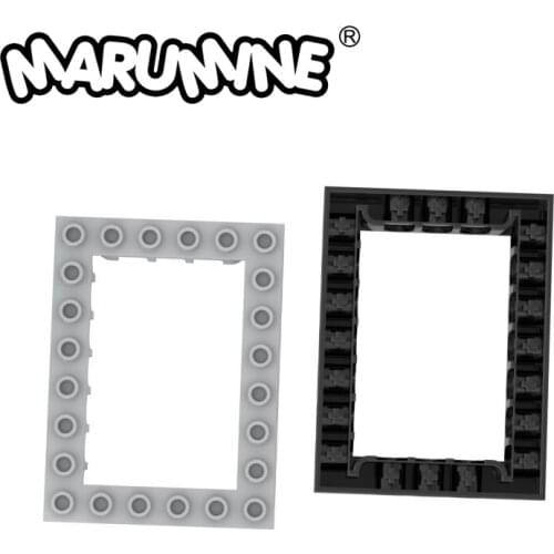 MARUMINE 32531 Technic Brick 6 x 8 with Holes compatible Decool Building Blocks Robot Classic Educational Toys For Children