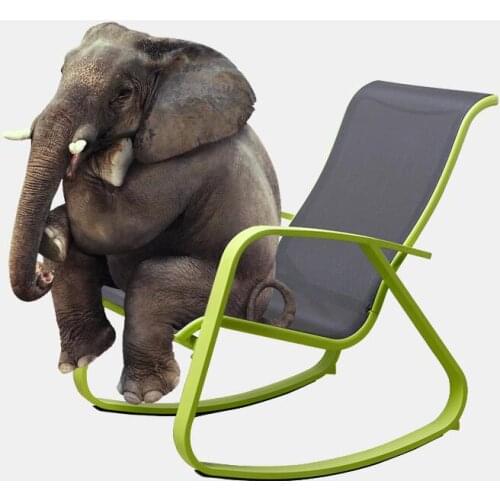 Lives in a rocking chair adult leisure rocking chair, leisure chair