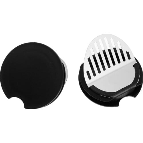 2Pcs Non Splash Plastic Teapot Lids with Strainer Cold Tea Juice Pitcher Caps Dust Proof Water Bottle Glass Jars Stoppers Covers